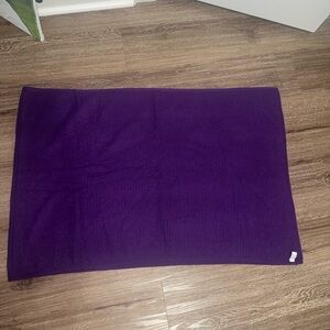 Nordstrom Purple Cashmere Blend Fabric
